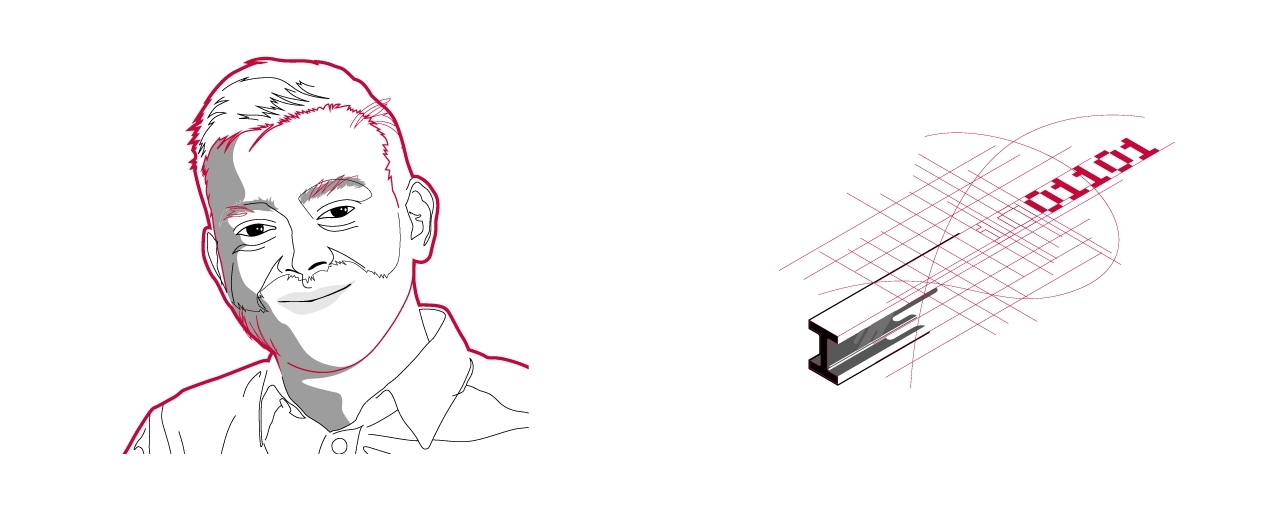 Der Klöckner und Co Mitarbeiter André Viertel empowert zu digitalem Arbeiten