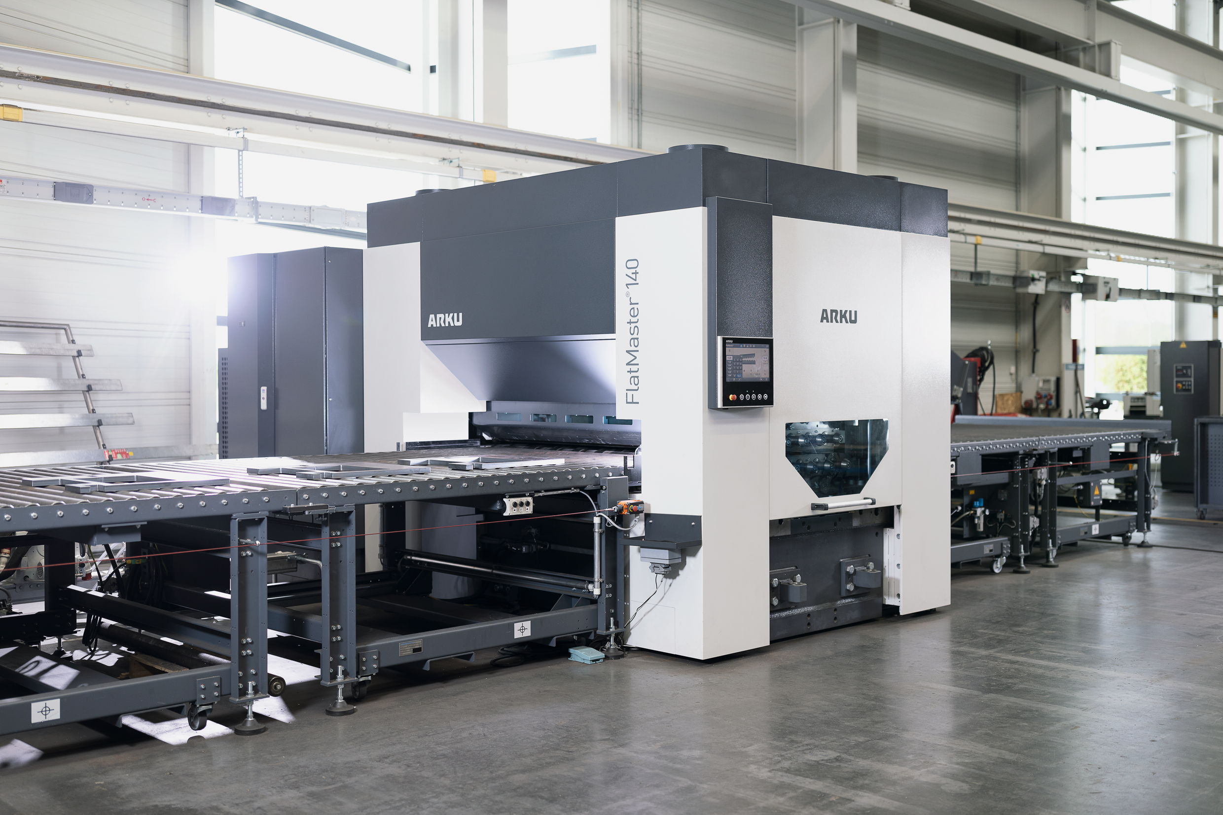 Rollenrichtanlage Queransicht